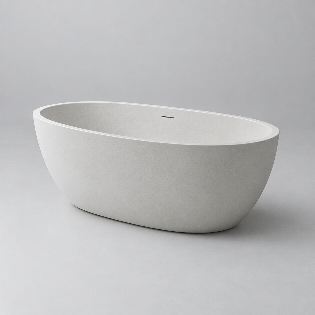 Thornby 873 Oval Freestanding Bathtub, 150 cm