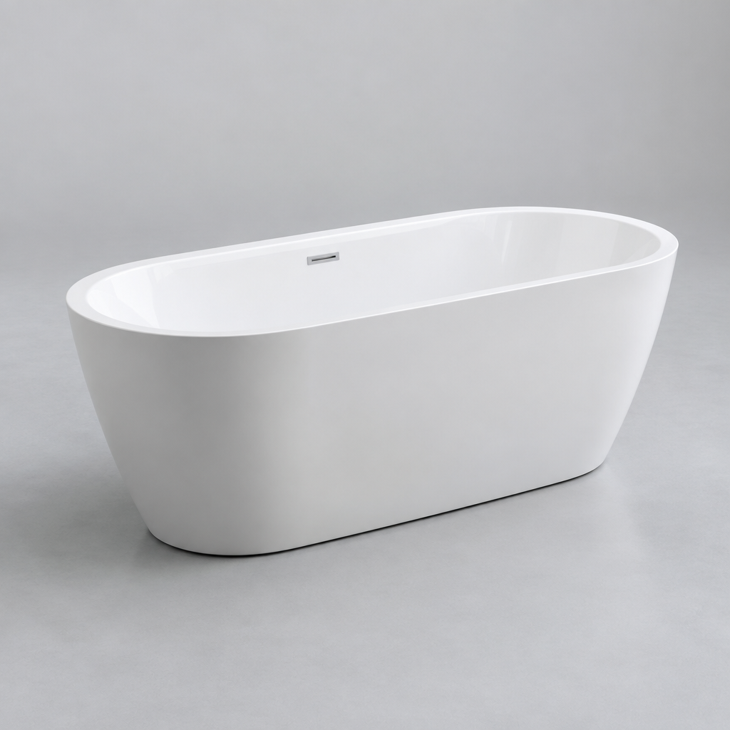Nordvane 817 XL Freestanding Bathtub, 190 cm