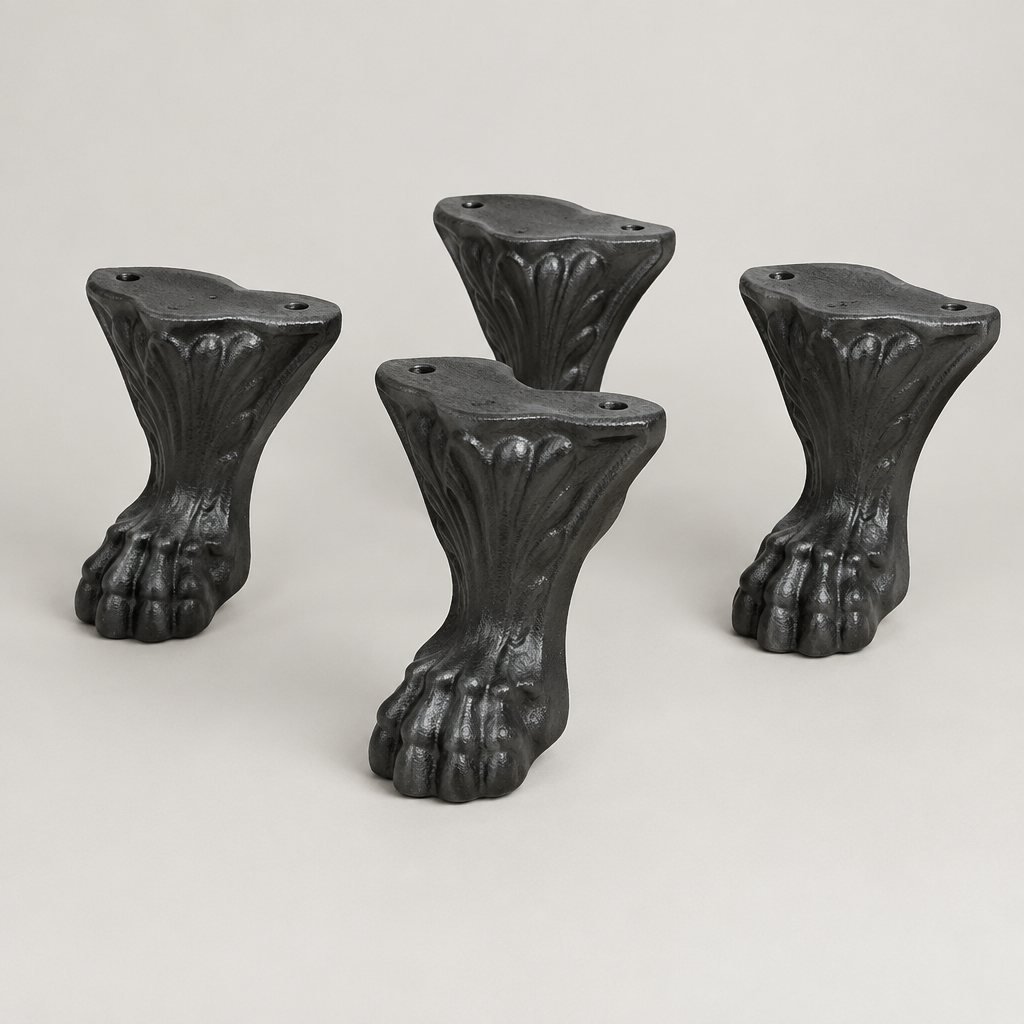 Rivano 974 Cast Iron Bath Feet, Set of 4