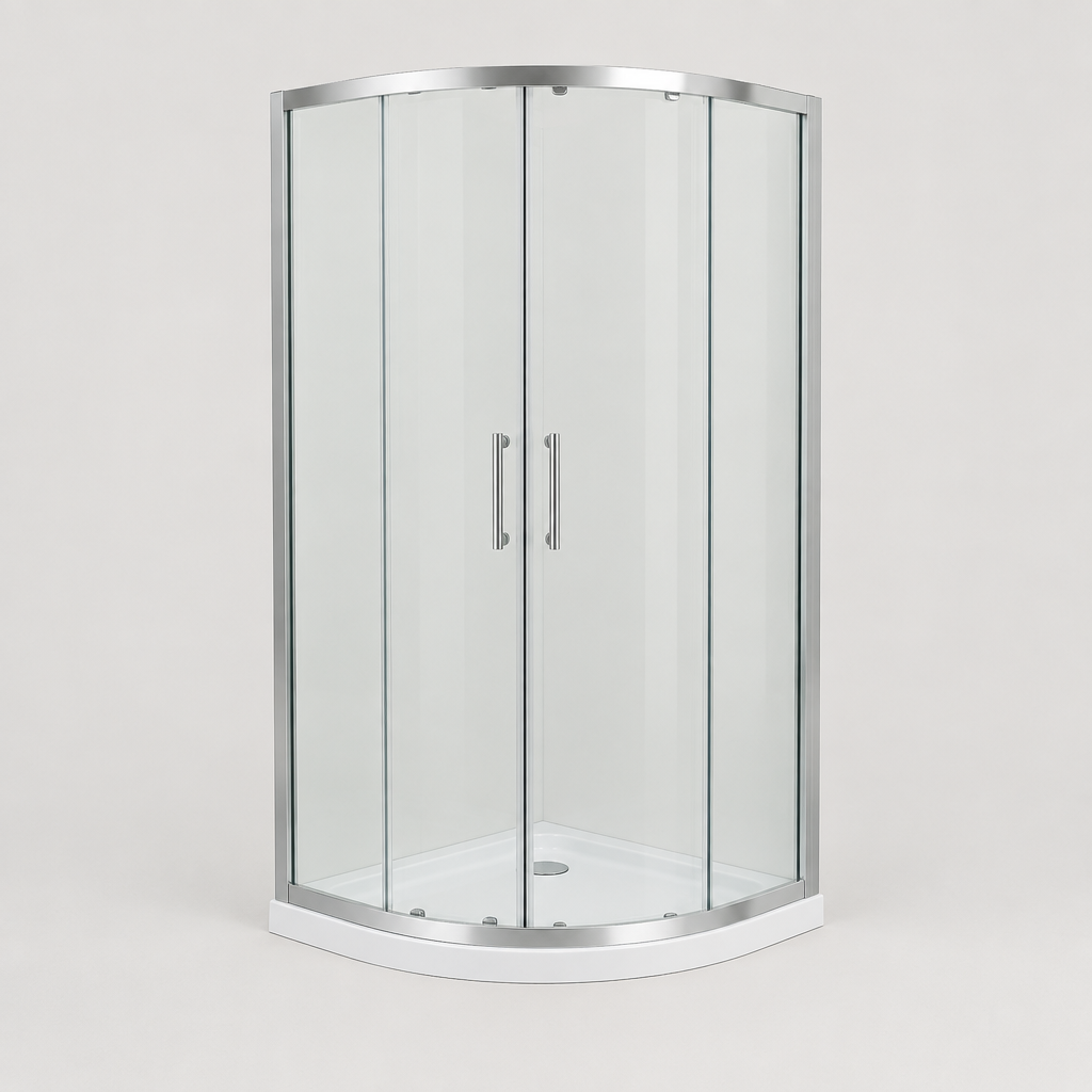 Glasscape 619 Quadrant Shower Enclosure, 800 × 800 mm