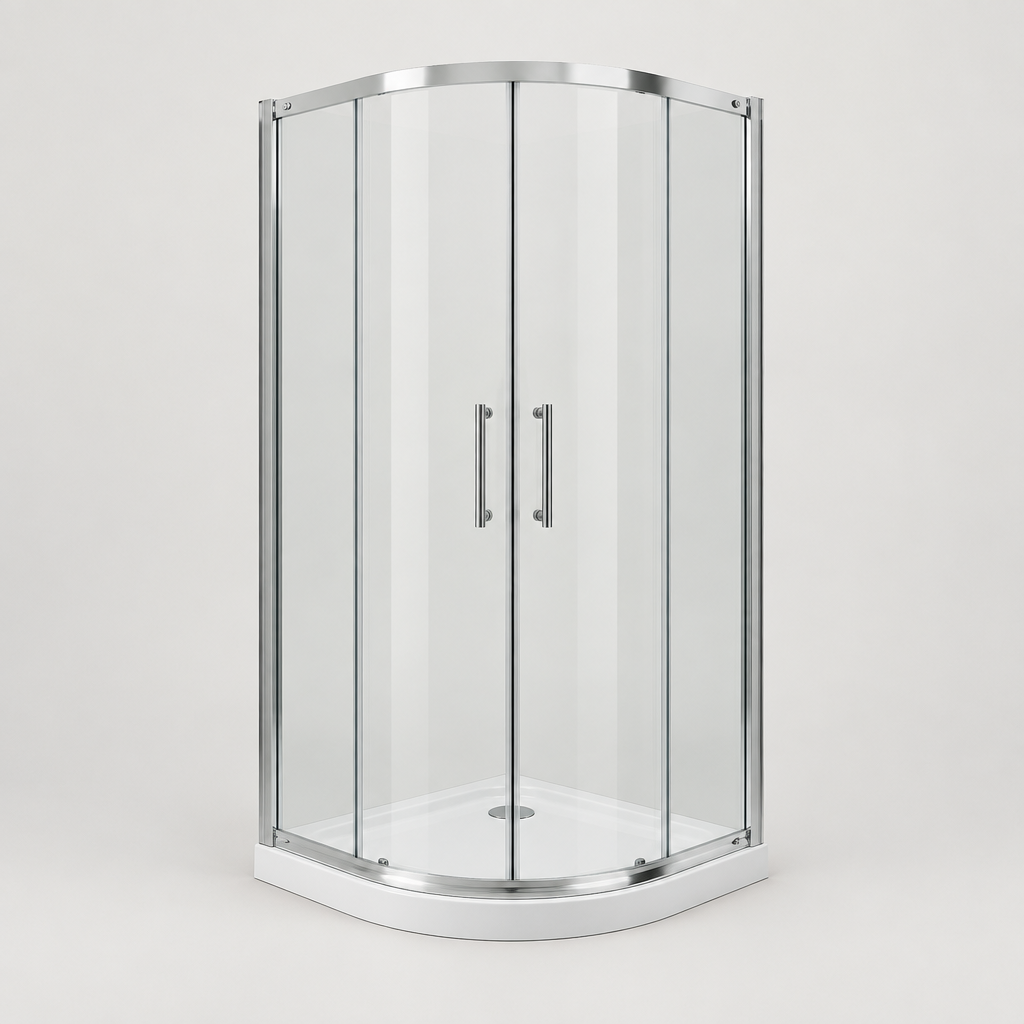 Glasscape 705 Quadrant Shower Enclosure, 800 × 800 mm