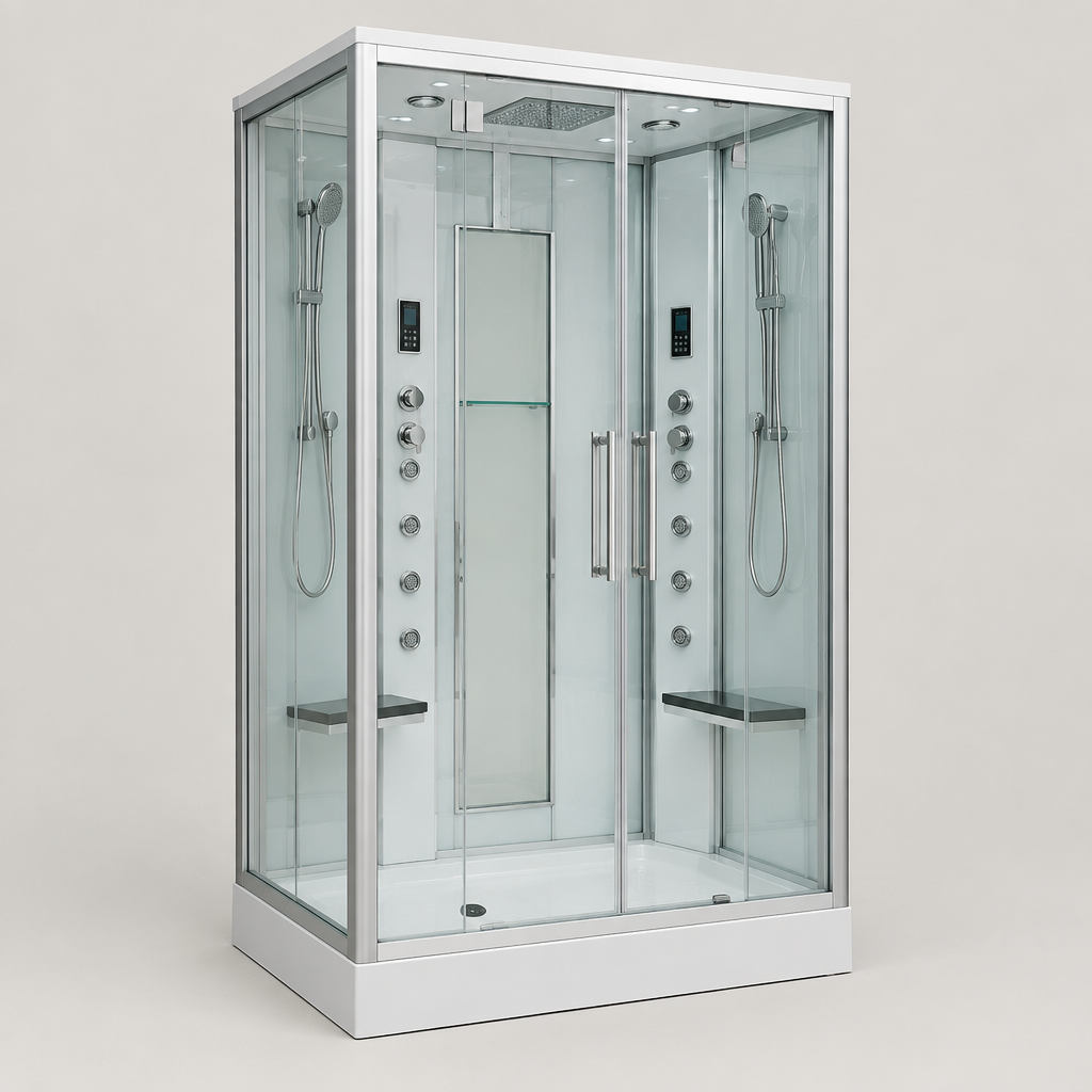 Thermion 951 Double Steam Shower Cabin, 120 × 80 cm