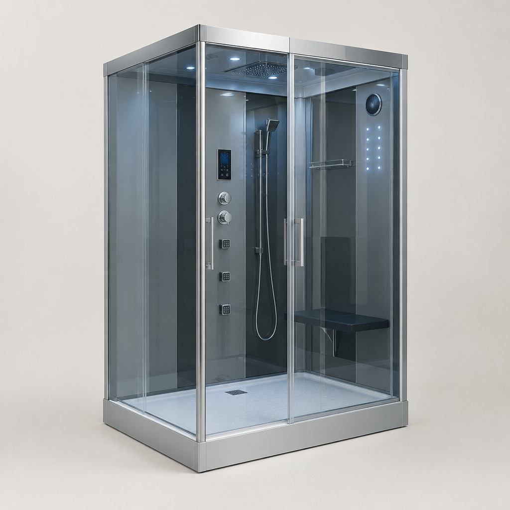 Nimbosa 928 Luxury Steam Shower Cabin with Bluetooth Audio